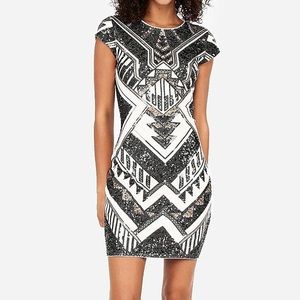 NWT Express Sequin Cocktail Dress